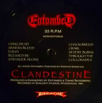 LP Entombed: Clandestine LTD 7172