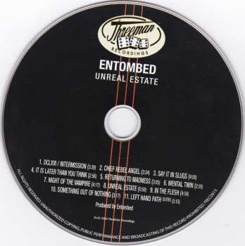 CD Entombed: Unreal Estate DIGI 38188
