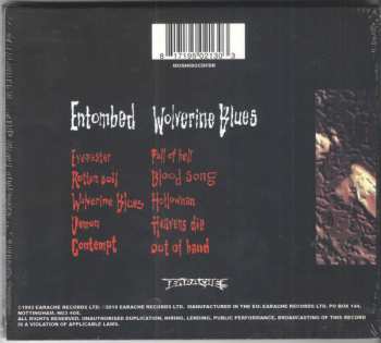 CD Entombed: Wolverine Blues DIGI 40664