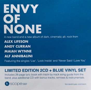LP/2CD Envy Of None: Envy Of None LTD | CLR 293371