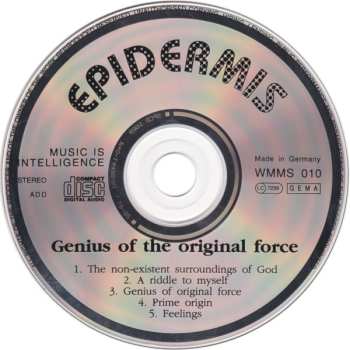 CD Epidermis: Genius Of Original Force