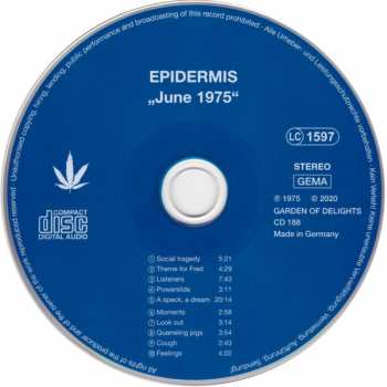 CD Epidermis: June 1975 282822