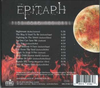 CD Epitaph: Fire From The Soul 104895