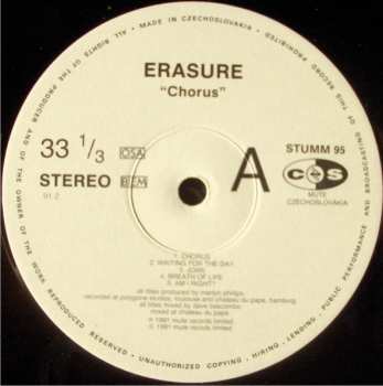 LP Erasure: Chorus 543021