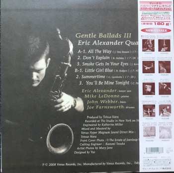LP Eric Alexander Quartet: Gentle Ballads III LTD 154861