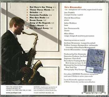 CD Eric Alexander: Song Of No Regrets 221687