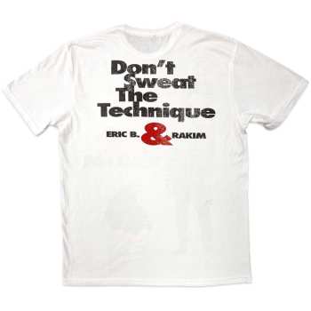 Merch Eric B. & Rakim: Eric B. & Rakim Unisex T-shirt: Don't Sweat (back Print) (xx-large) XXL