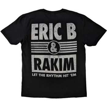 Merch Eric B. & Rakim: Eric B. & Rakim Unisex T-shirt: Let The Rhythm Begin (back Print) (large) L