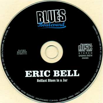 CD Eric Bell: Belfast Blues In A Jar 248434