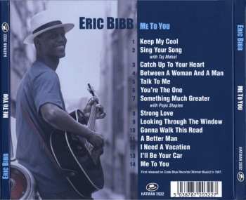 CD Eric Bibb: Me To You  93097