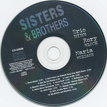 CD Eric Bibb: Sisters & Brothers 368440