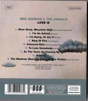 CD Eric Burdon & The Animals: Love Is 123356