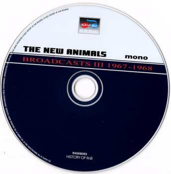 CD Eric Burdon & The Animals: Complete Broadcasts III - BBC Radio Sessions 1967-1968 477768