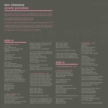 Album Eric Chenaux: Slowly Paradise