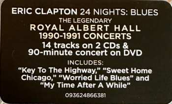 2CD/DVD Eric Clapton: 24 Nights: Blues