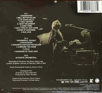 2CD/DVD Eric Clapton: 24 Nights: Orchestral 452045