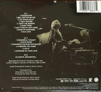 2CD/DVD Eric Clapton: 24 Nights: Orchestral