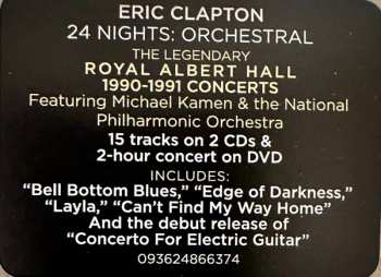 2CD/DVD Eric Clapton: 24 Nights: Orchestral