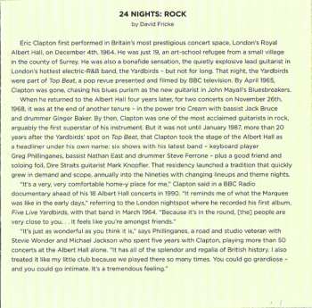 2CD/DVD Eric Clapton: 24 Nights: Rock
