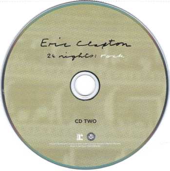 2CD/DVD Eric Clapton: 24 Nights: Rock