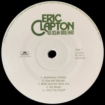 LP Eric Clapton: 461 Ocean Boulevard 553