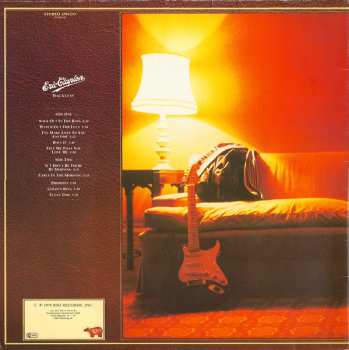 LP Eric Clapton: Backless