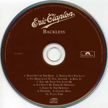 CD Eric Clapton: Backless 3404