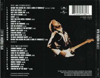 2CD Eric Clapton: Blues