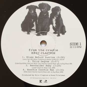 2LP Eric Clapton: From The Cradle 13481