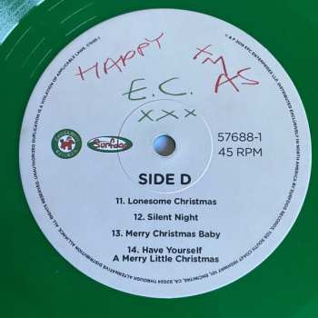2LP Eric Clapton: Happy Xmas CLR