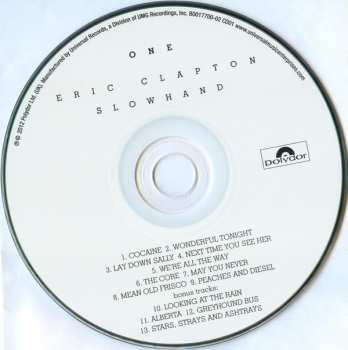 2CD Eric Clapton: Slowhand