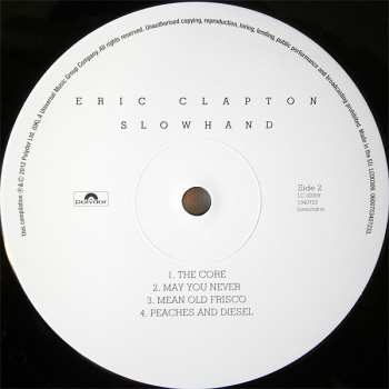 LP Eric Clapton: Slowhand 33100