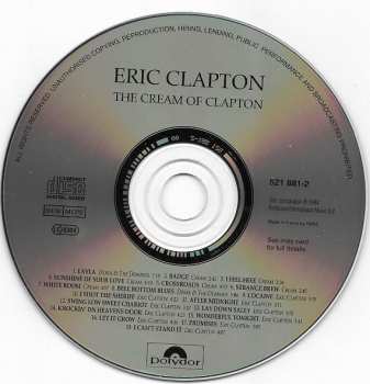 CD Eric Clapton: The Cream Of Clapton 8154