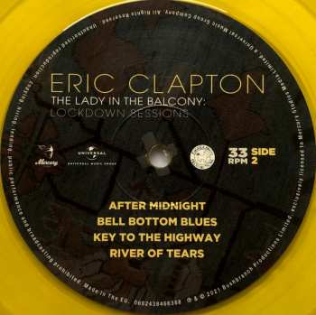 2LP Eric Clapton: The Lady In The Balcony: Lockdown Sessions CLR 376255