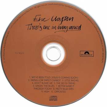 CD Eric Clapton: There's One In Every Crowd 381965