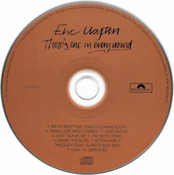 CD Eric Clapton: There's One In Every Crowd