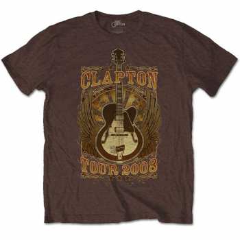 Merch Eric Clapton: Tričko Tour 2008  L