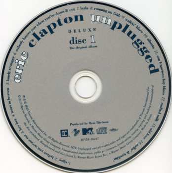 CD/DVD Eric Clapton: Unplugged = アンプラグド～アコースティック・クラプトン DLX | DIGI