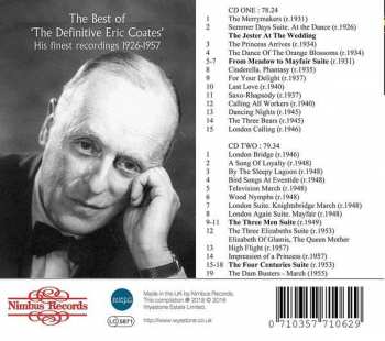 2CD Eric Coates: Coates Conducts Coates 334027