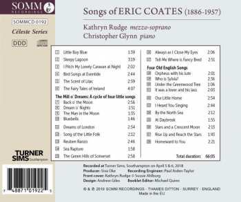 CD Eric Coates: Songs By Eric Coates 316588
