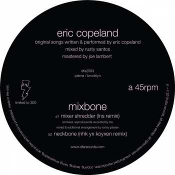 Album Eric Copeland: Mixbone Ep