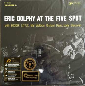 LP Eric Dolphy: At The Five Spot, Volume 1. LTD | NUM 537604