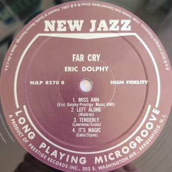 LP Eric Dolphy: Far Cry LTD | NUM 537584