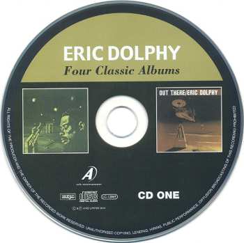 2CD Eric Dolphy: Four Classic Albums 462330