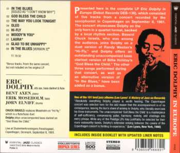 CD Eric Dolphy: In Europe LTD