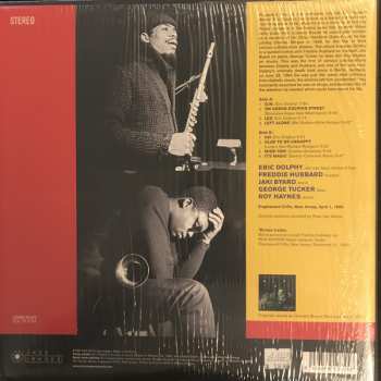 LP Eric Dolphy Quintet: Outward Bound LTD 62355