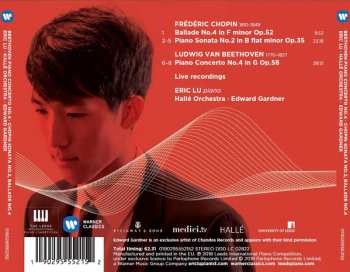 CD Eric Lu: Piano Concerto No. 4; Sonata No. 2; Ballade No. 4 48131