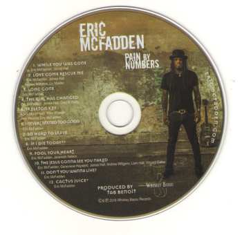 CD Eric McFadden: Pain By Numbers