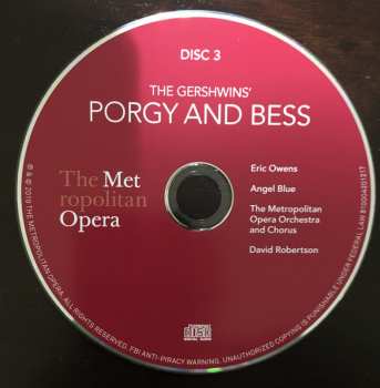 3CD Eric Owens: The Gershwin's Porgy And Bess 277397