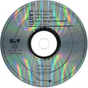 CD Eric St. Laurent: Laut! (Rock, Jazz & Musik) 525403